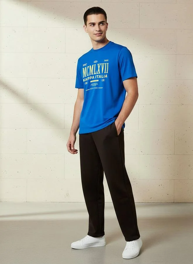 كابا Kappa Men Logo Print T-shirt